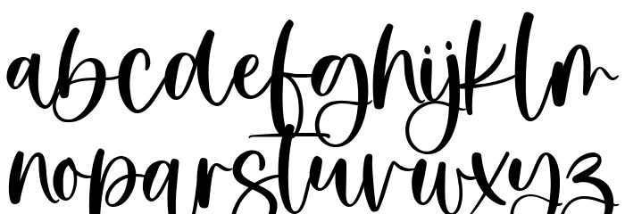 Pinot Font LOWERCASE