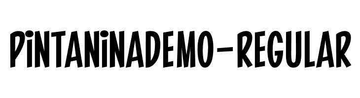 PintaninaDemo-Regular  Frei Schriftart Herunterladen