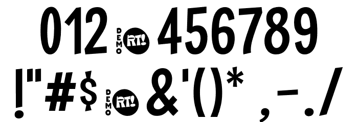 PintaninaDemo-Regular Font OTHER CHARS