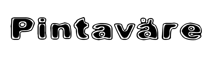 Pintaväre  baixar fontes gratis