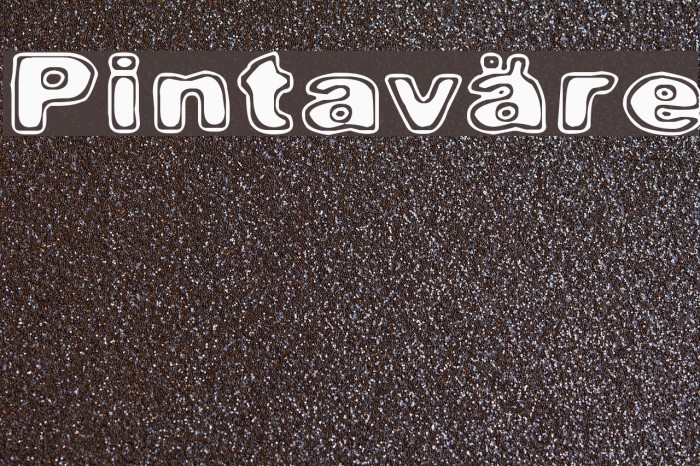 Pintaväre Font examples