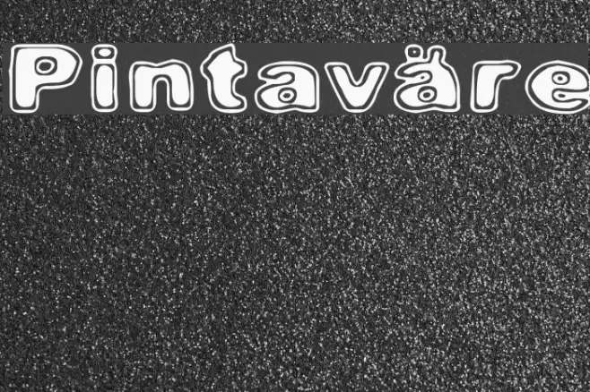 Pintaväre Font examples