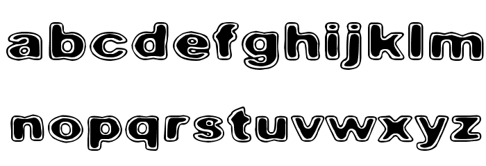 Pintaväre Font LOWERCASE