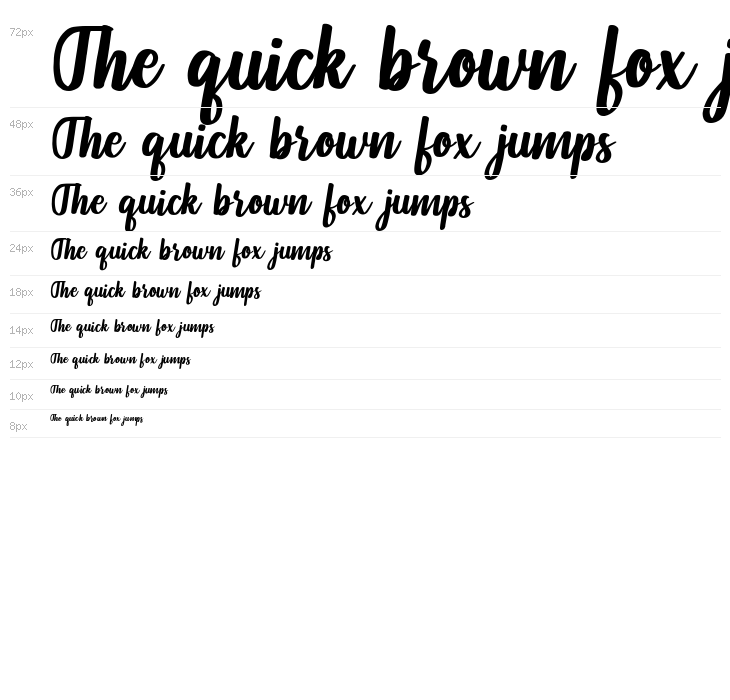 Pintgram Italic Waterfall