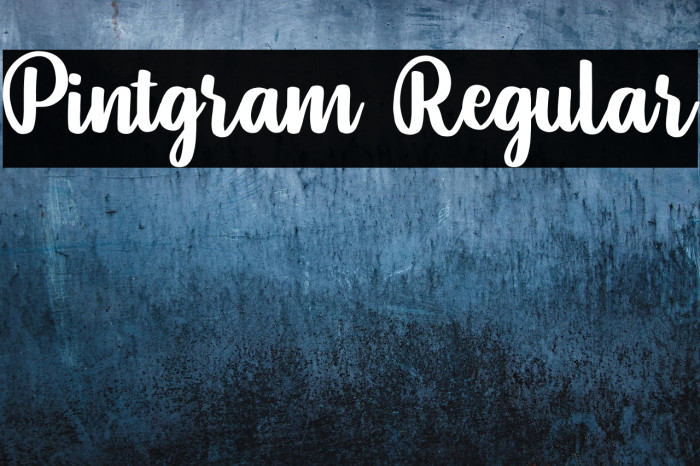 Pintgram Regular Example 1