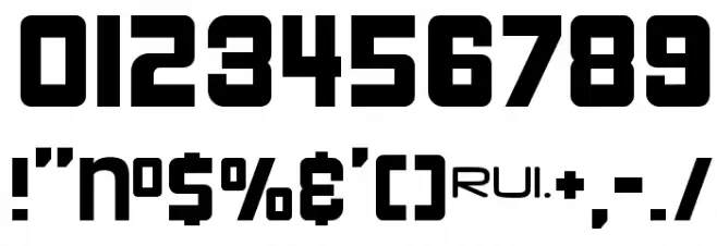 Pinto Lunaire Font OTHER CHARS