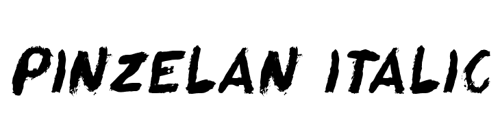 Pinzelan Italic  नि: शुल्क फ़ॉन्ट्स डाउनलोड