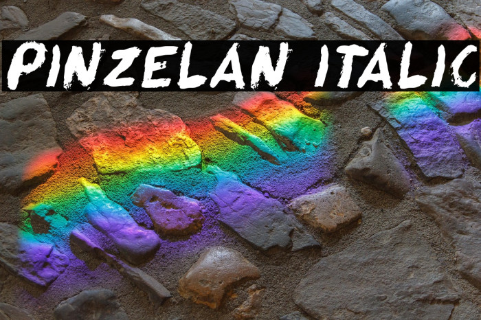 Pinzelan Italic Example 3