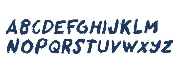 Pinzelan Italic Lowercase