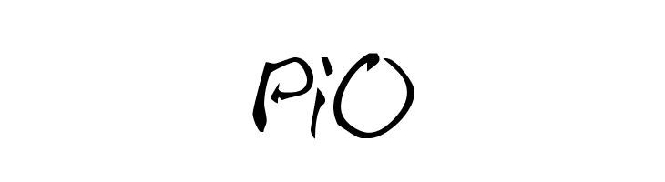 Pio  नि: शुल्क फ़ॉन्ट्स डाउनलोड