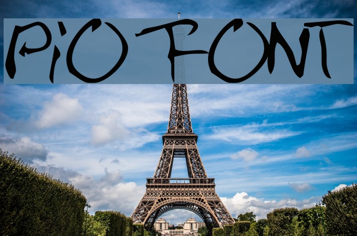 Pio Font examples