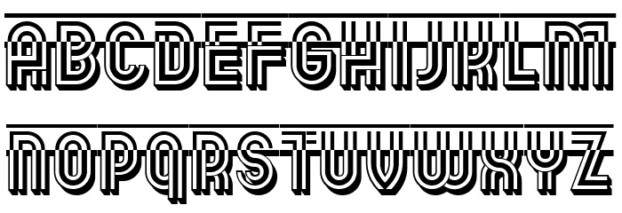 Pioneer Regular Font LOWERCASE