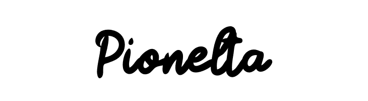 Pionelta  font caratteri gratis