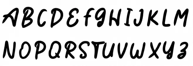 Pionelta Schriftart Groß
