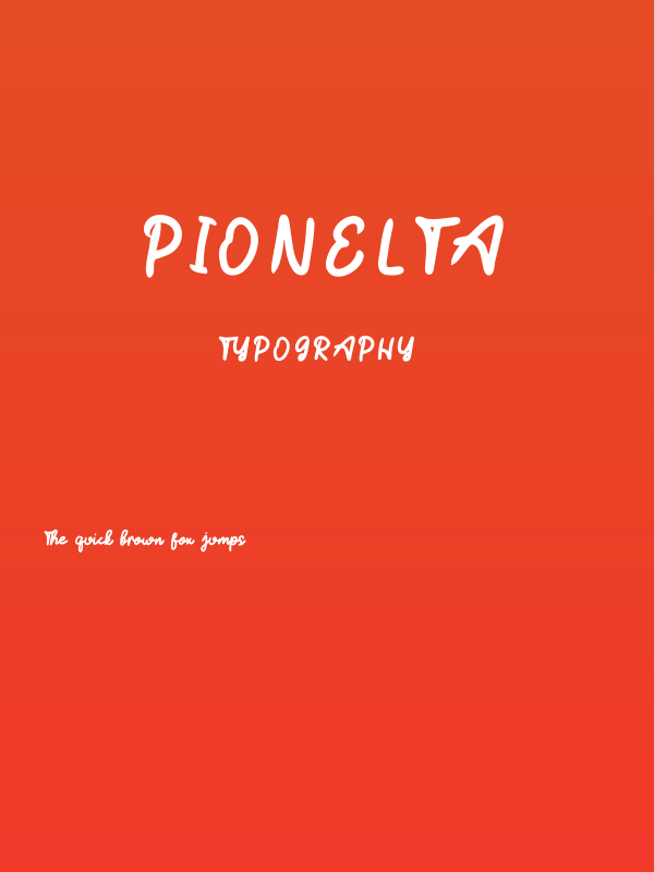 Pionelta Poster