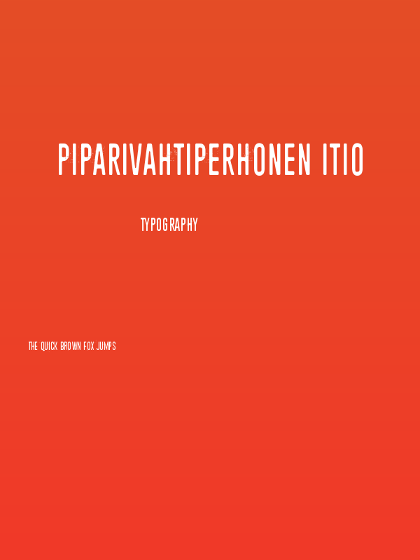 Piparivahtiperhonen Itio Poster