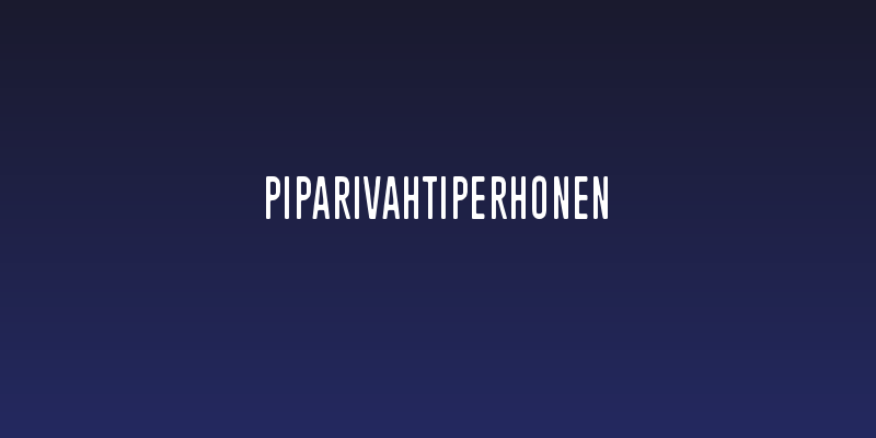 Piparivahtiperhonen Social Header