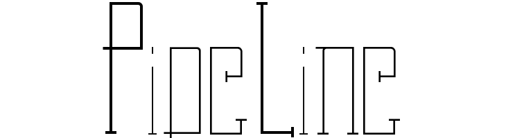 Pipe Line Font - FFonts.net