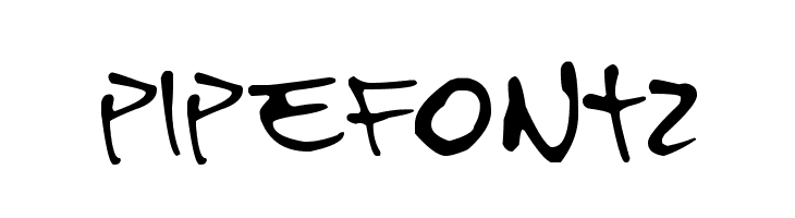 PipeFont2  les polices de caractères gratuit tlcharger