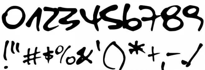 PipeFont2 Font OTHER CHARS