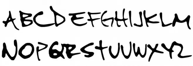 PipeFont2 फ़ॉन्ट अपरकेस