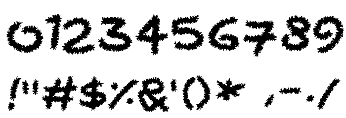 Pipecleaners Font OTHER CHARS