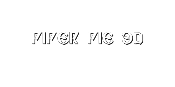 Piper Pie 3D Logo