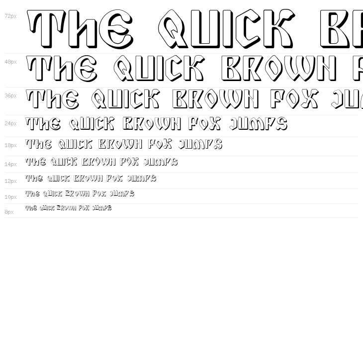 Piper Pie 3D Waterfall