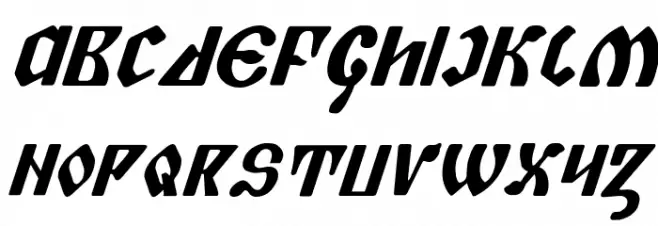 Piper Pie Bold Italic फ़ॉन्ट लोअरकेस