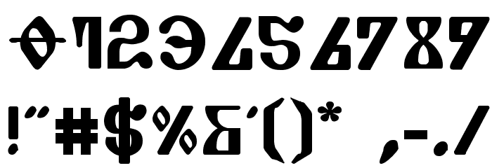 Piper Pie Bold फ़ॉन्ट अन्य घर का काम