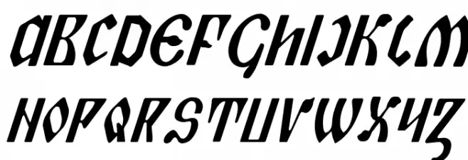 Piper Pie Cond Italic Fuentes MAYÚSCULAS