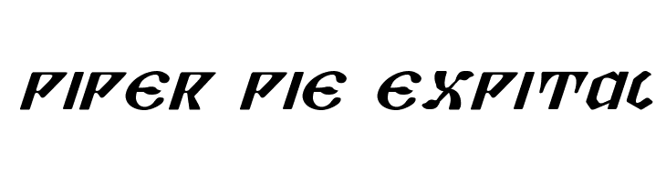 Piper Pie ExpItal  لخطوط تنزيل