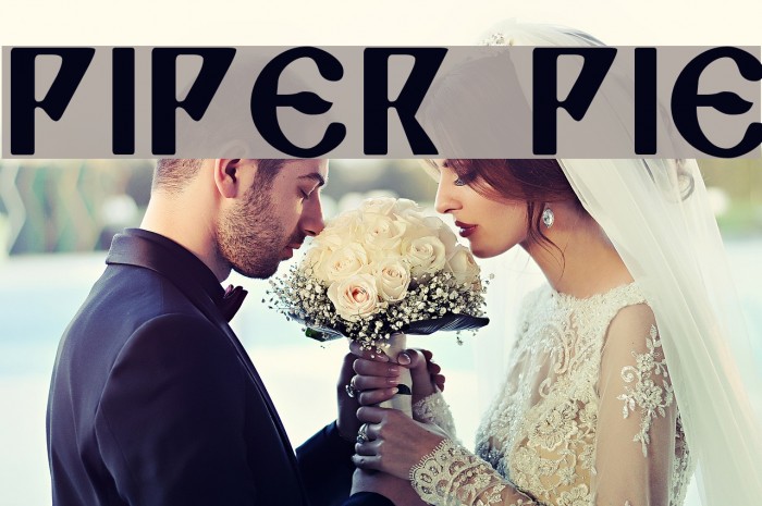 Piper Pie Font examples
