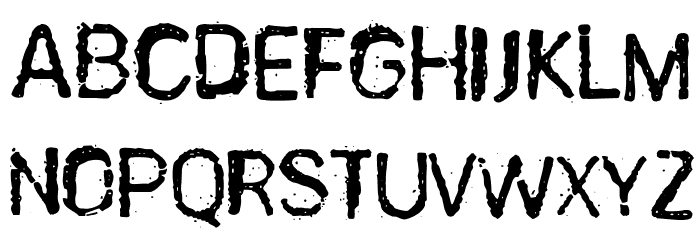 PiperitaCox Font LOWERCASE