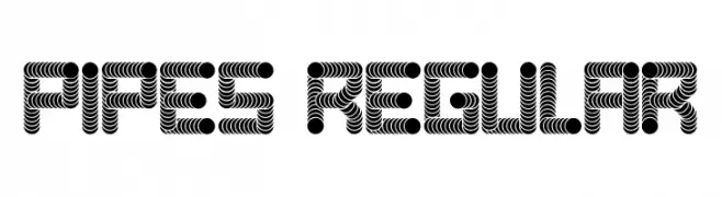 Pipes Regular  Fuentes Gratis Descargar