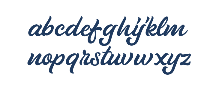 PipettonScriptRegularDemo Lowercase