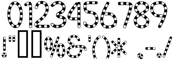 Pippi BV Font OTHER CHARS