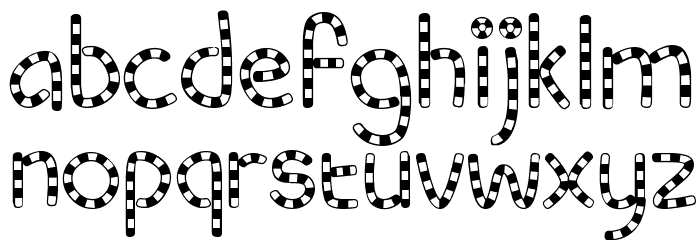 Pippi BV Font LOWERCASE