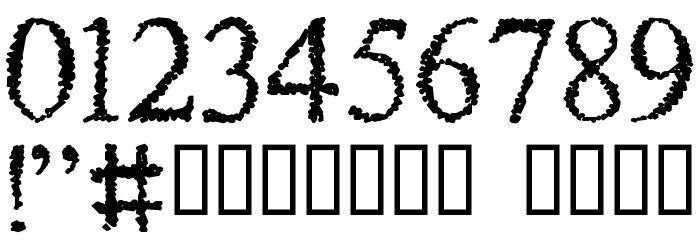 Piracy Font OTHER CHARS