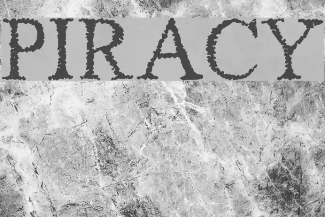 Piracy Font examples