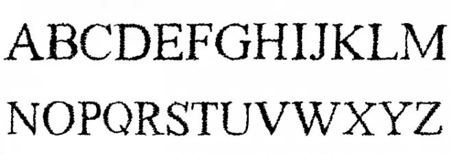 Piracy Font Litere mici