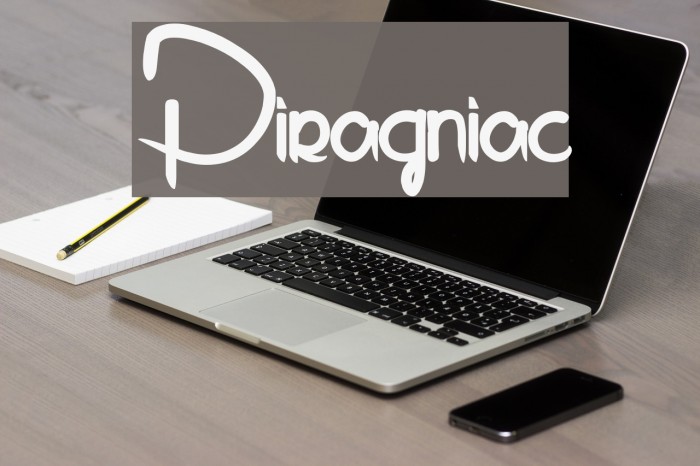 Piragniac Font examples