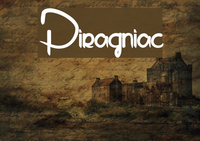 Piragniac Font examples