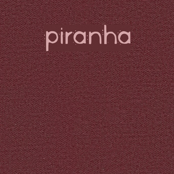Piranha Font examples