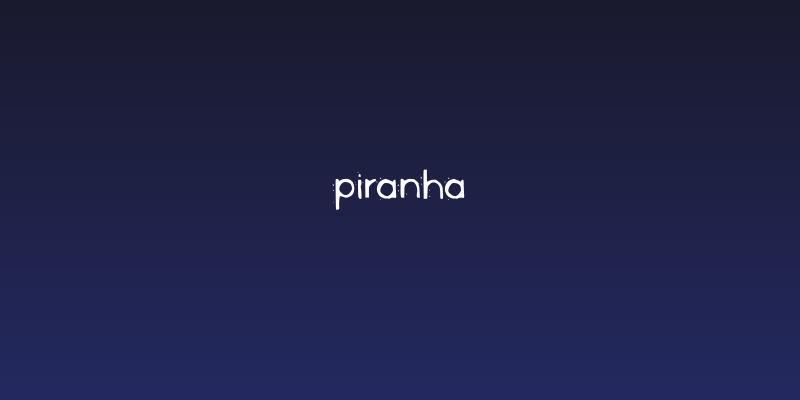 Piranha Social Header