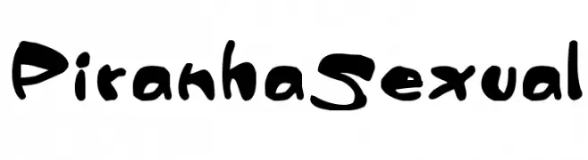 PiranhaSexual  Fuentes Gratis Descargar