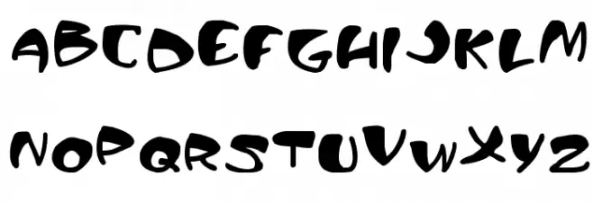 PiranhaSexual Font Litere mari