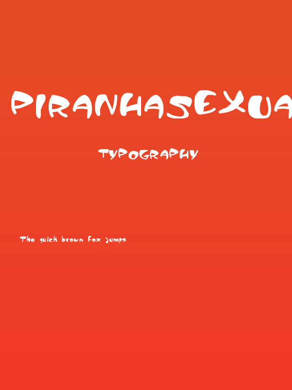 PiranhaSexual Poster