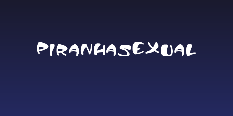 PiranhaSexual Social Header