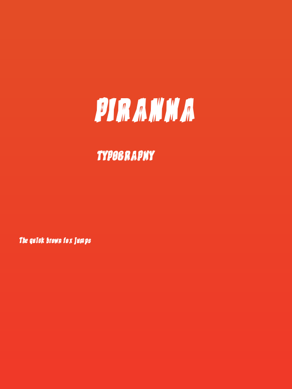 Piranha Poster